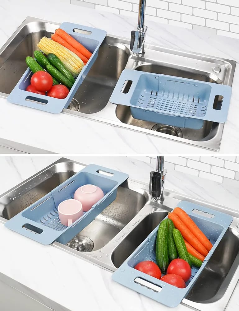 Collapsible Plastic Sink Drainage Basket