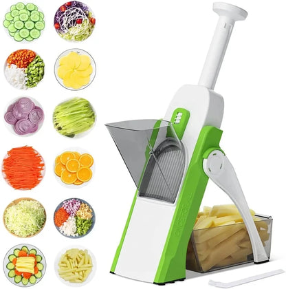 Mandoline 5 in 1 Safe Vegetable Cutter/Slicer Manual Machine