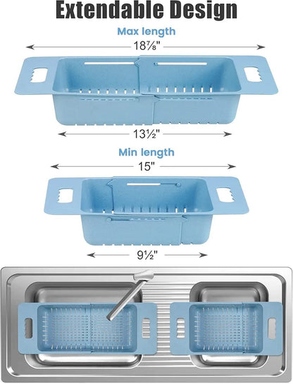 Collapsible Plastic Sink Drainage Basket