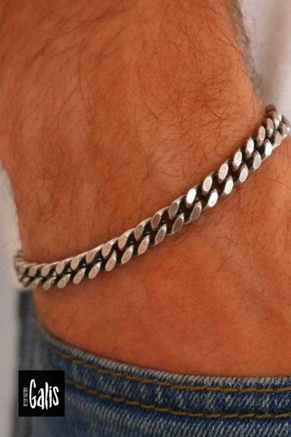 Italian Gents Silver Bracelet