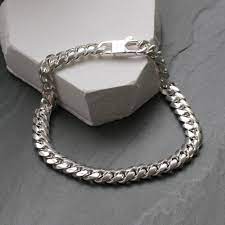 Italian Gents Silver Bracelet