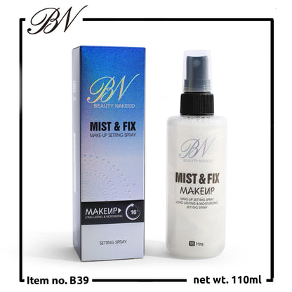 Beauty Naked High Quality Mist & Makeup Fixer