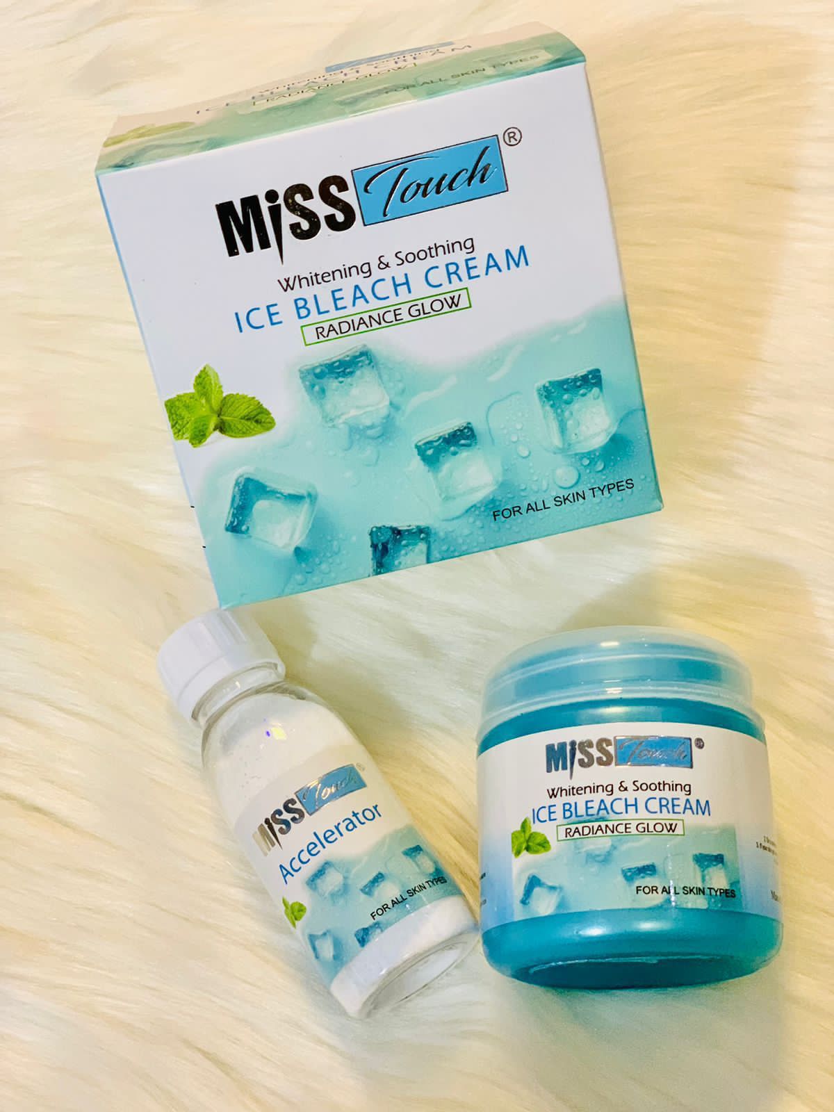 MISS TOUCH BLEACH CREAM SET