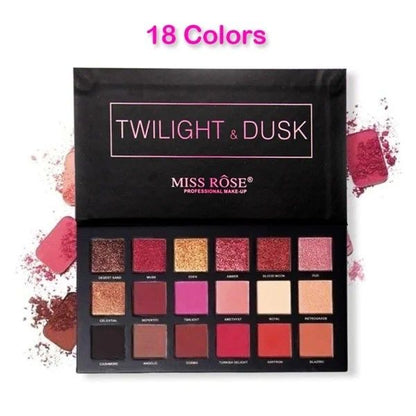 MISS ROSE Twillight Dusk 18 Shades Palette