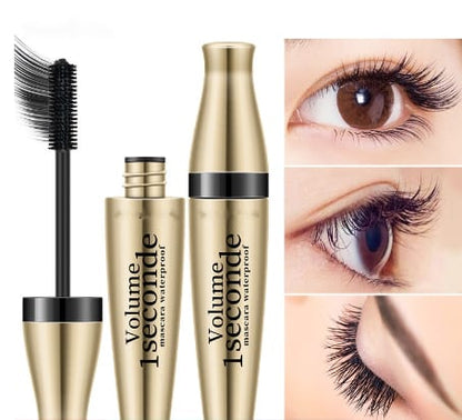 Yanqina Pack of 2 Volme 1 Second Mascara & Liner WaterProof & Long Lassting