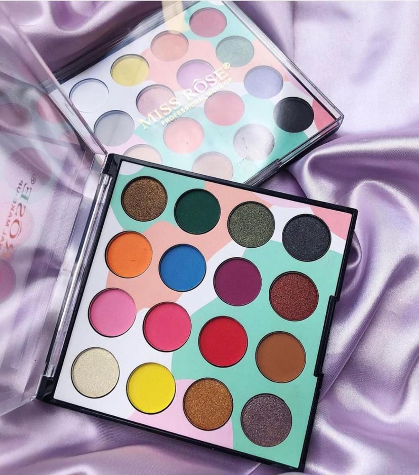 Miss Rose 16 Color Matte & Shimmer Eyeshadow palette