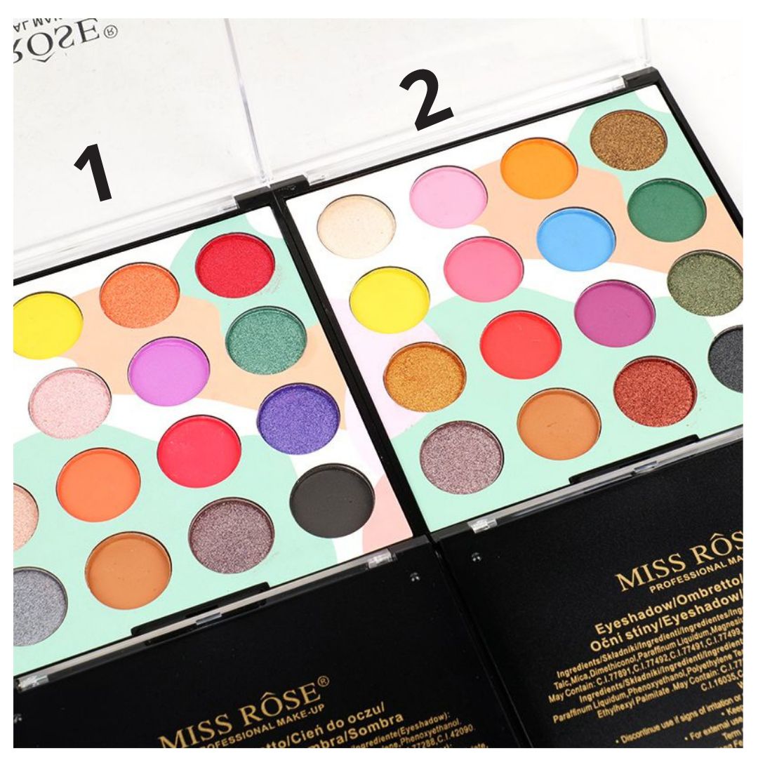 Miss Rose 16 Color Matte & Shimmer Eyeshadow palette