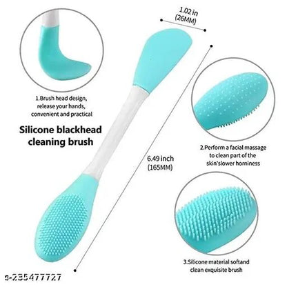 3in1 Silicone Makeup Brush Cleansing Cleaning Brush