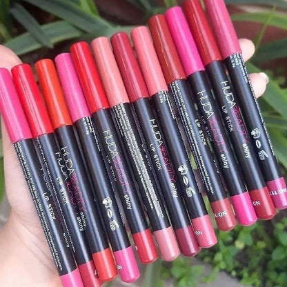 Huda Beauty Lipistick Jumbo Pencils Full Matte 12 Different Shades