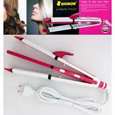 Shinon 3in1 Hair Straightenr & Curler & Crimper