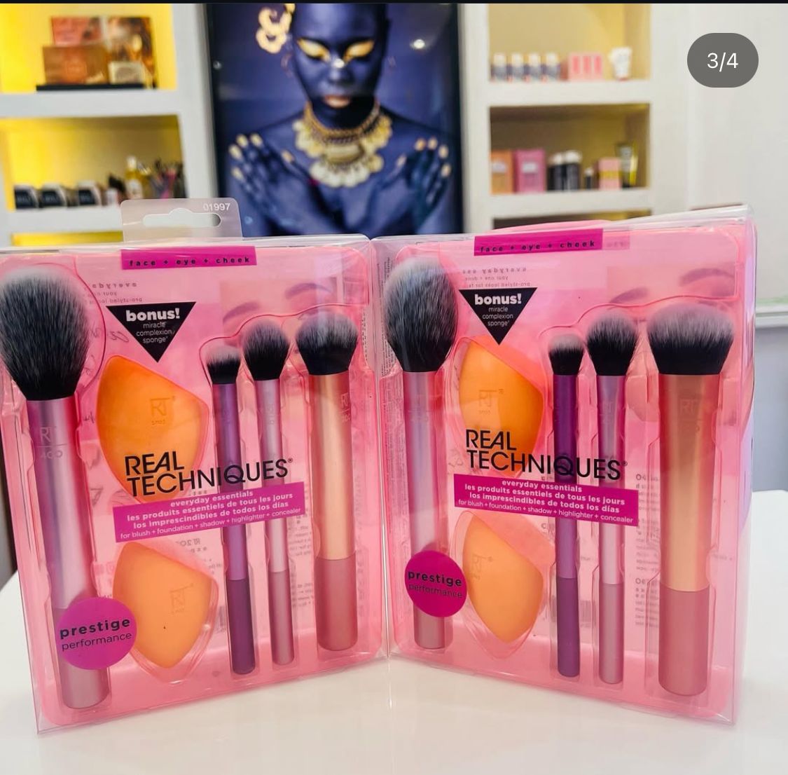 Real Techniques Make-up brush set high quality